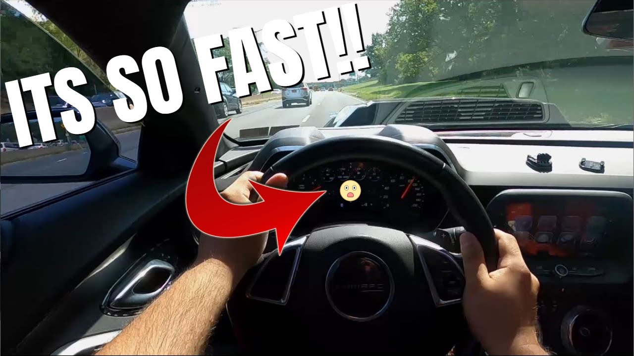 My 900HP SUPERCHARGED CAMARO SS GOES FULL THROTTLE!!! **ITS SO FAST!** -  YouTube