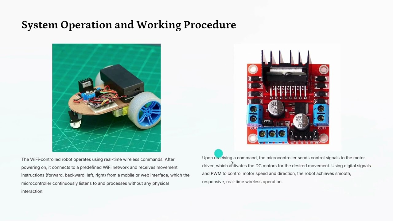 WIFI Controlled Robot using Arduino | Video | Demo