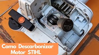 Decarbonization and Cleaning of the Stihl Fs160 Brushcutter Motor