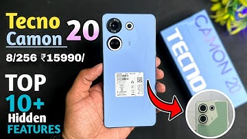 Tecno Camon 20 Top 10++ Hidden Features | Tecno Camon 20 Tips & Tricks | Tecno Camon  20