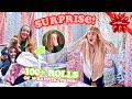 CHRISTMAS WRAPPING my MUMS bedroom SURPRISE PRANK!