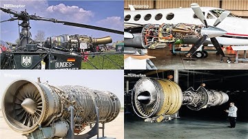 The Striking Differences Between Turbojet, Turbofan, Turboprop and Turboshaft in Aircraft Engines