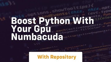 boost python with your gpu numbacuda