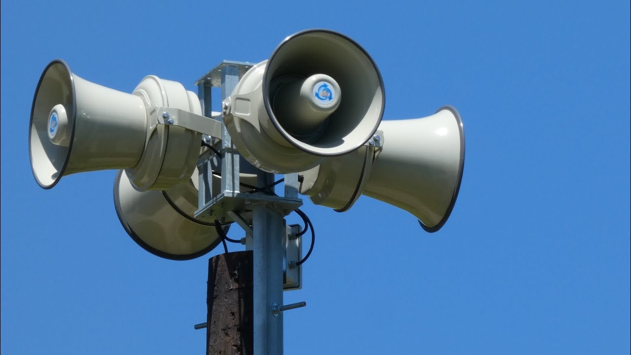 ASC E-Class EC4 Siren Test, Potosi, Mo (Potosi City, Weekly Siren Test ...