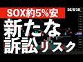 【SOX約5％の下落】マイクロンに訴訟リスク！日経への影響は？　#米国株 #日経平均 #sp500 #soxl #nvda
