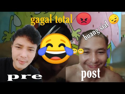 Video lucu pangkas rambut  sendiri mitos  atau  fakta  