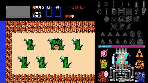 Zelda 1/Metroid 1 Crossover Randomizer v3.0.8 ALPHA