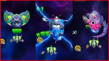 Space shooter: galaxy attack viteran Mode Level 6-4 || Rocket studeo-Onesoft mobile gaming ||Jactech