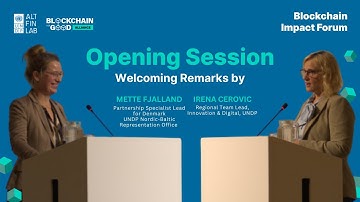 Blockchain for Global Development: UNDP Leaders Set the Vision | Blockchain Impact Forum