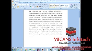 Leach Using K Means Clustering