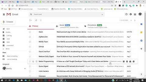Gmail Clone Built with Just HTML and CSS