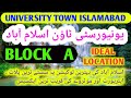 University town islamabad block a