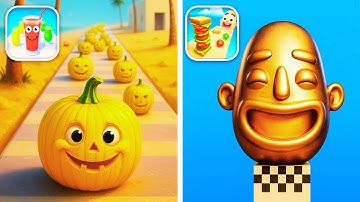 Sandwich Runner Vs Juice Run 🥤🥗🍔 Walkthrough All New Max Update Mobile Tiktok Gameplay WE8459