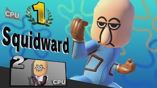 Spongebob Mii Fighter CPU Tournament