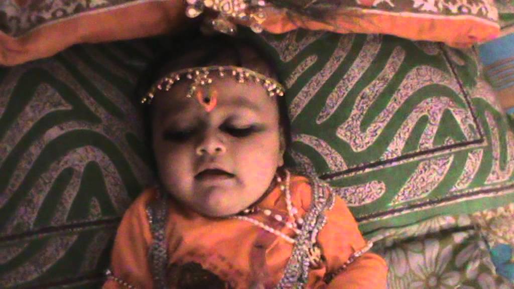 Cute Baby In Gatup Of Shri Krishna Youtube Cute Baby In Gatup Of Shri Krishna Youtube