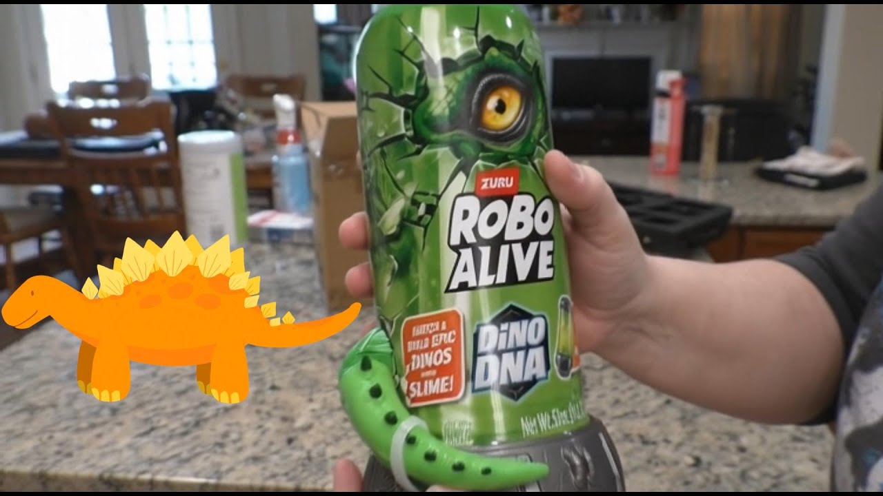 Zuru Robo Alive Dino DNA Unboxing And Review! 😎🦕 - YouTube