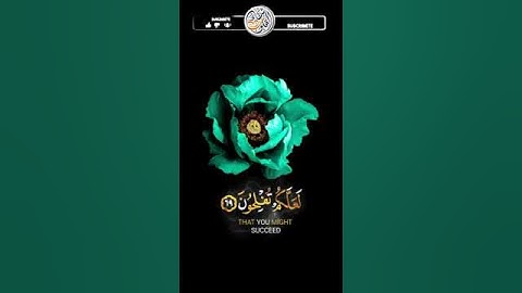 ﴿ ... فاذكروا آلاء الله لعلكم تفلحون ﴾ _ القارئ رعد الكردي