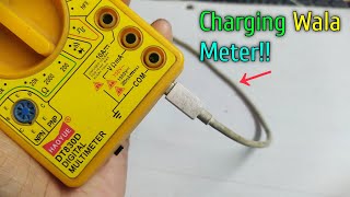 Multimeter Upgraded: Part2, make it RECHARGABLE  without Boost converter