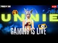 🔴[Live] FREE FIRE GIRL LIVE (UNNIE GAMING)!! #Freefirelive #freefire #ff
