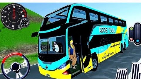 Offroad Coach Bus Driving Simulator Game - Real Bus Uphill Drive 2025 - Bus Game Android Gameplay