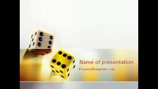 Probability PowerPoint Template by PoweredTemplate.com