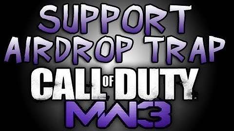 Modern Warfare 3 - Airdrop Trap - Support Strike Package