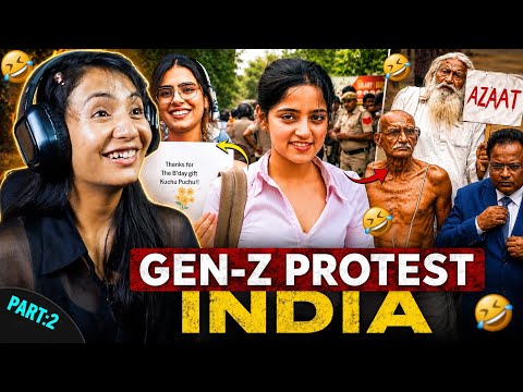 Next Level GenZ Protest in India || Meme ko Jhatkaaa