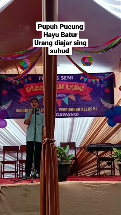 Pupuh Pucung - Hayu Batur urang diajar sing suhud