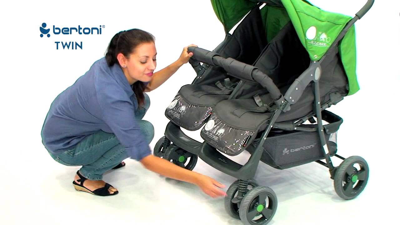 Детска количка Bertoni Twin от Patilanci.bg - YouTube