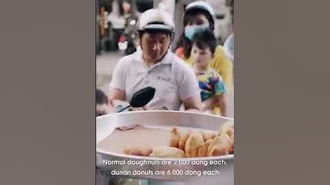 Bánh Tiêu Nhân Sầu Riêng