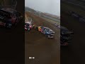 He went all the way around the outside!