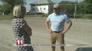 UND Frat Attack Victim's Dad Says Hate Crimes Happen Often