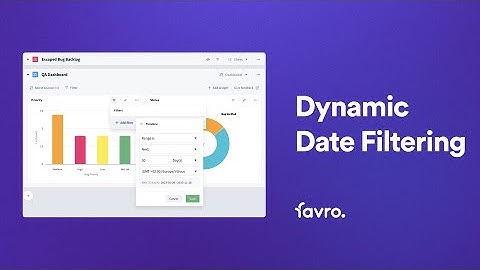 Dynamic Date Filtering for Dashboards