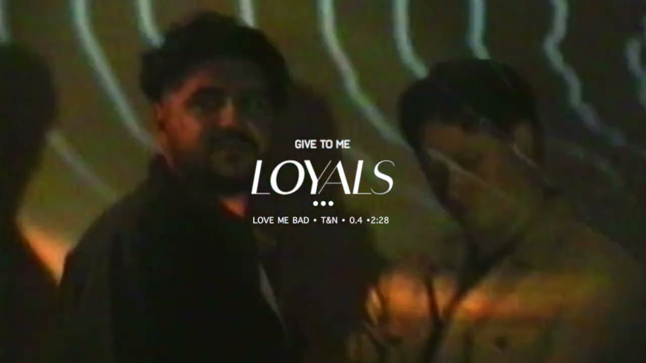 Sleduj LOYALS - Give To Me (Official Visualizer) na YouTube