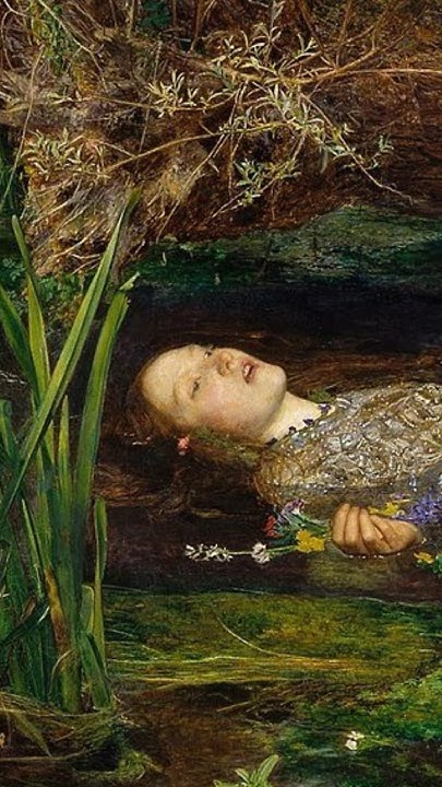 Фрагменты картины «Офелия» Джона Милле #историяискусств #история # ...