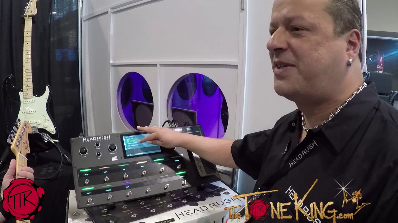 HEADRUSH FX Updates - Summer NAMM 2017
