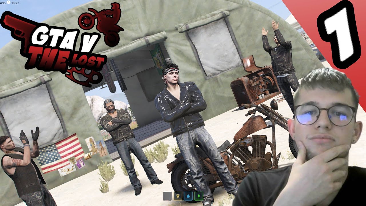 GTA V The Lost #1 Zdałem chrzest