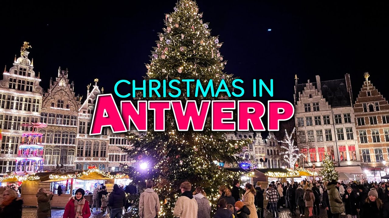 Explore Antwerp's Incredible Christmas Market One Of Europe's Best! YouTube