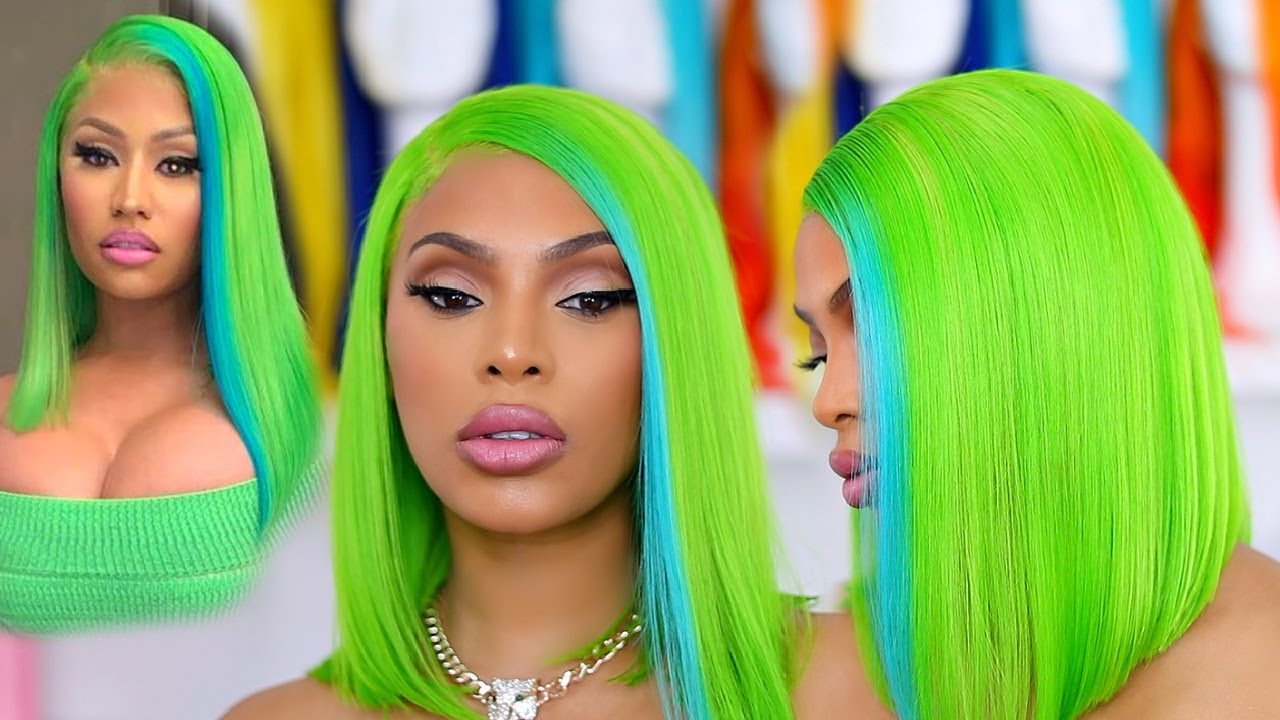 NICKI MINAJ INSPIRED HAIR + MAKEUP TUTORIAL
