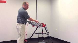 How To Use the RIDGID® 700 Hand-Held Power Drive