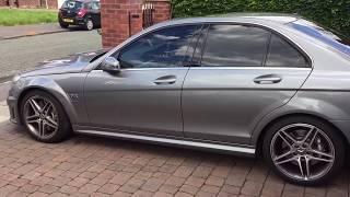 Where is the Paint Code / Colour Code Location on a Mercedes C Class 2020 - 2014. Find it Fast