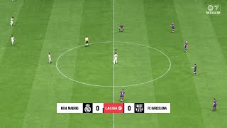 EA Sports FC 24 - PS5 4K 60FPS | Real Madrid vs Barcelona Gameplay