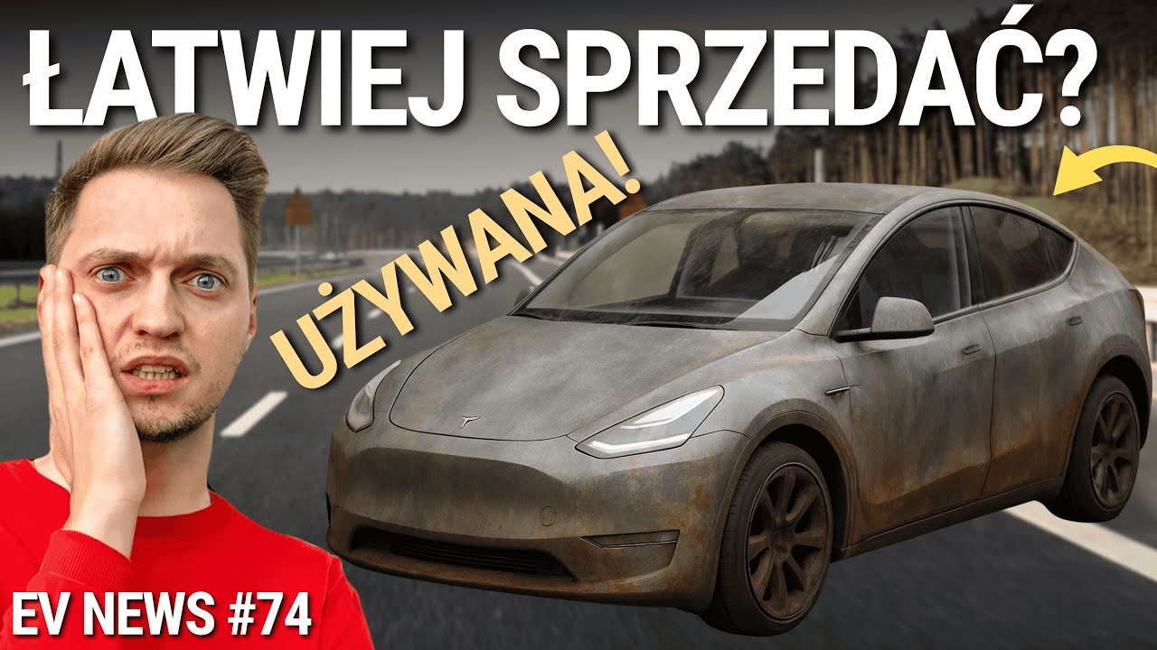 SPRZEDAŻ UŻYWANEJ TESLI, Cybertruck w Europie i nowy HUB ładowania Orlen Charge!⚡️EV NEWS #74