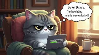 GRUMPY CAT: DO NOT DISTURB #short cat stories #funny cat stories #cute cat stories #cat story time