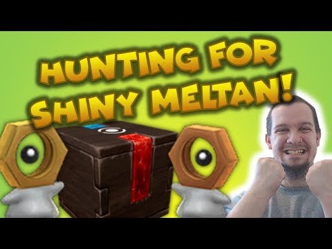 OPENING A MYSTERY BOX! SHINY MELTAN HUNTING IN POKEMON GO!! #RoadTo7kSubs