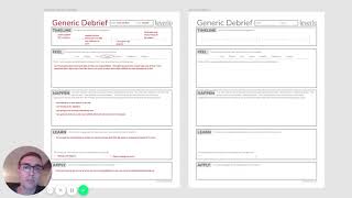 Generic Debrief - FREE Leverlo PDF Worksheet