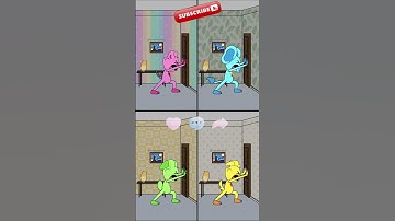 When THE SMILING CRITTERS Home alone👀#shorts #poppyplaytime #craftycorn #catnap #viralshorts