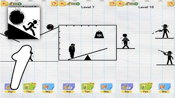 Draw 2 Save Gameplay Walkthrough #1 - level 1~34 (Android, IOS)