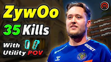 ZYWOO drops 35 KILLS – INSANE Mirage POV with COMMS & Utility!