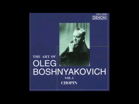 Oleg Boshnyakovich plays Chopin Nocturne op. 9 no. 1 (1977)